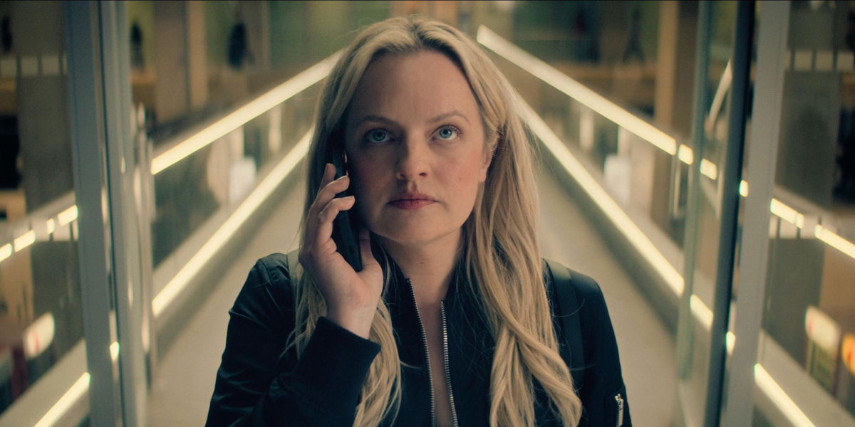 Elisabeth Moss in the Hulu spy series 