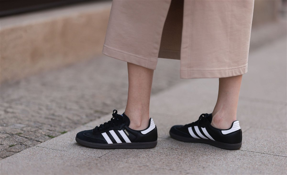 <i>Jeremy Moeller/Getty Images via CNN Newsource</i><br/>Adidas Samba shoes are flying off shelves.