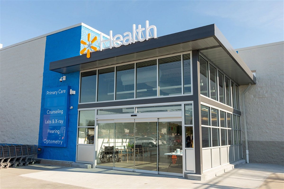 A Walmart Health Center is seen here in Springdale, Arkansas. Walmart will close all 51 of its health care centers in six states.