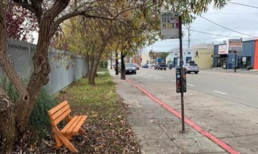 Guerilla bus stop benches are spurring Berkeley officials to install official seating for transit passengers