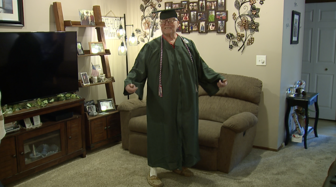 <i>WXYZ via CNN Newsource</i><br/>Seventy-nine-year-old Vietnam War veteran Vick Lyman from Waterford says it’s a 40-year dream in the making as he receives his college degree from Oakland Community College this Saturday.