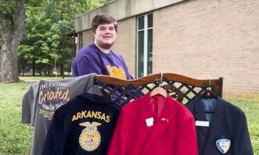 Charlie Wilkerson is graduating from Bradley High School with a 4.0 GPA and is valedictorian. He has also received over $1 million in scholarships.