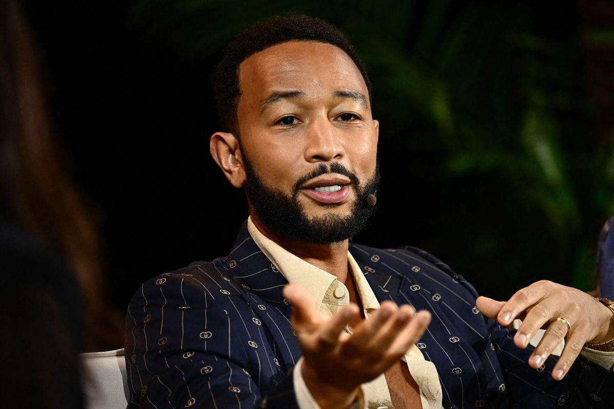 <i>Patrick T. Fallon/AFP/Getty Images via CNN Newsource</i><br/>John Legend in Laguna Beach in October 2023.