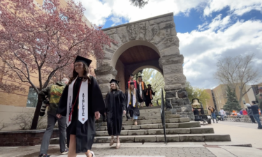 March through the Arch at Idaho State University