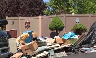 Neighbors in the Edgemede section of Plum said they have been battling to get piles of what they call junk and garbage strewn across their neighbor's property removed for two years.