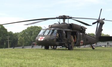 Firefighters from different areas of the state paired with the Maryland Army National Guard to train for worse case scenarios in the event of a water rescue. In an emergency