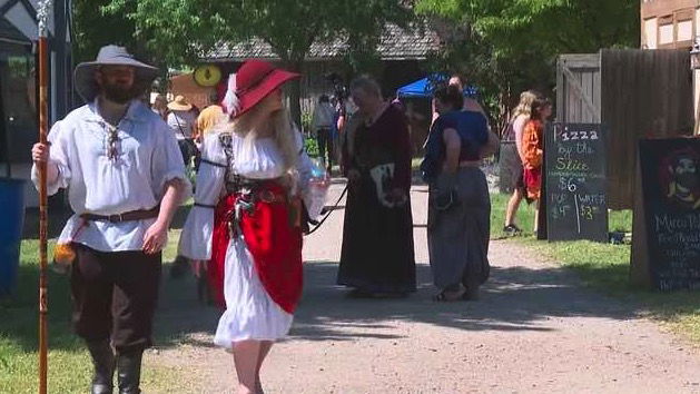 <i>KCCI via CNN Newsource</i><br/>One Des Moines Renaissance fair is drawing crowds of thousands in the opening weekend of its spring festival.