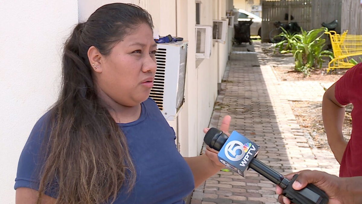 <i>WPTV via CNN Newsource</i><br/>Hermencia Vasquez speaks with WPTV about the arrest of her brother-in-law