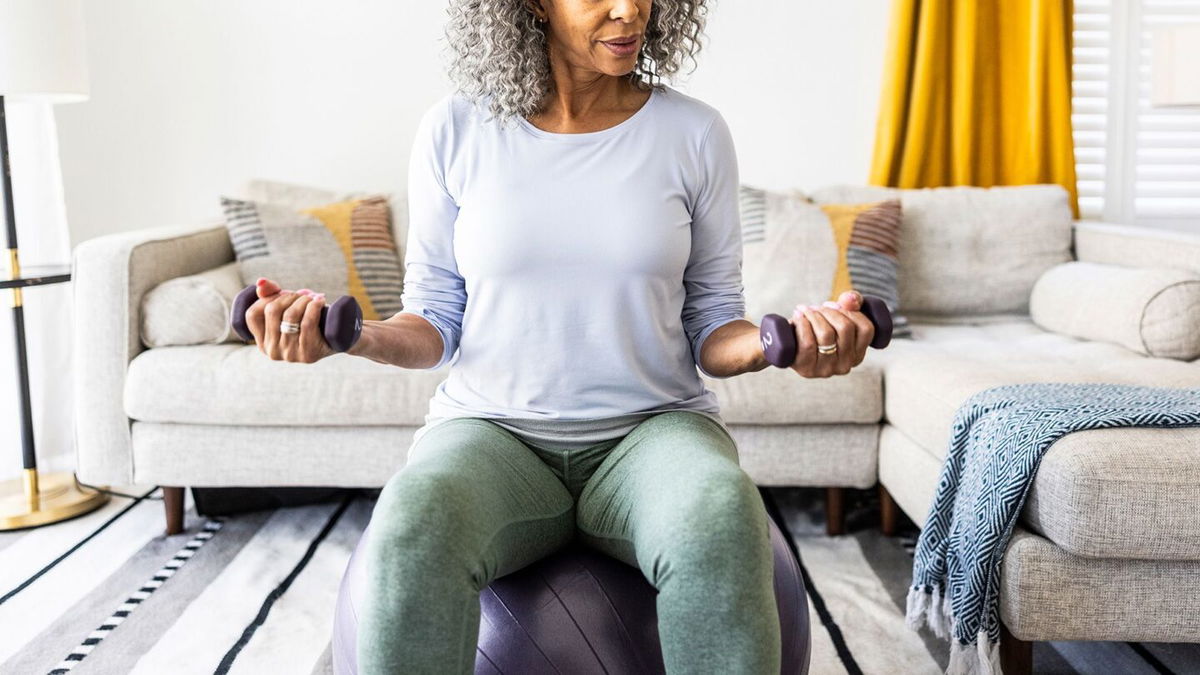 Women of all ages should focus on strength training to help reduce risk of dementia, said exercise physiologist and nutrition scientist Dr. Stacy Sims (not shown).