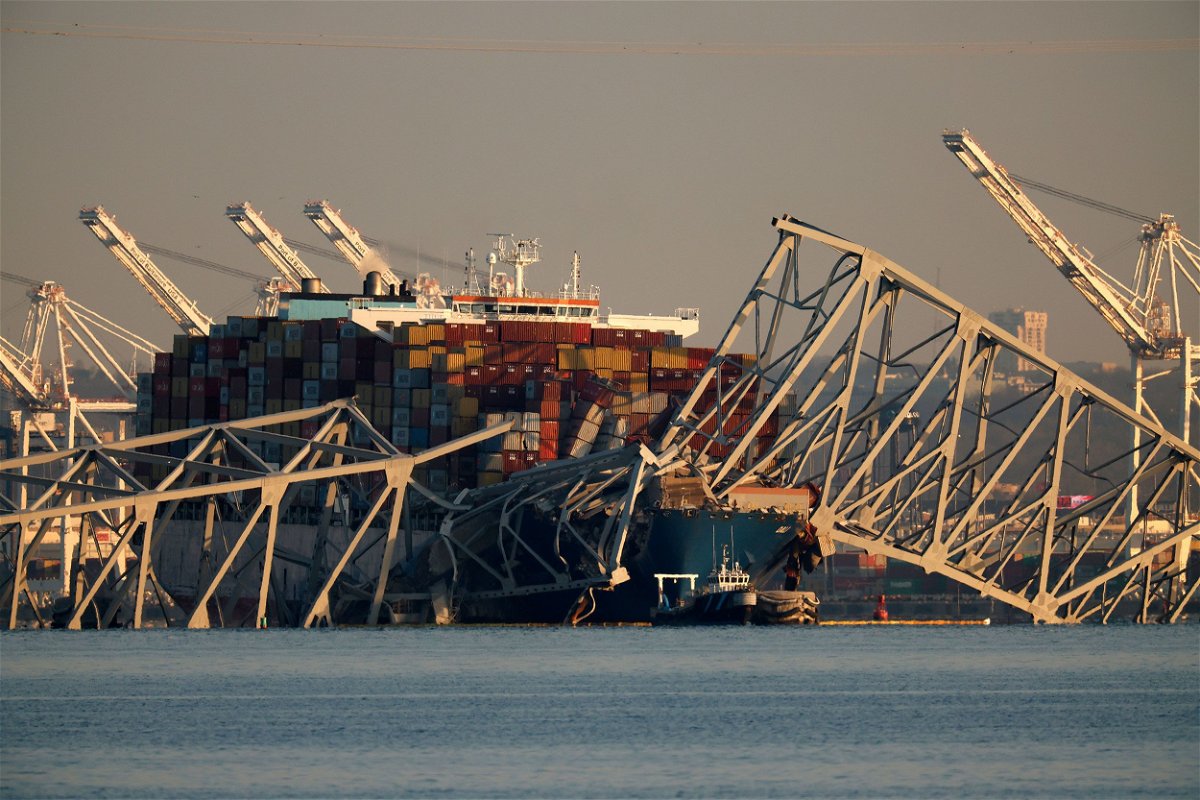 On March 26, a Singaporean-flagged container vessel lost power and slammed into one of the bridge’s support columns.