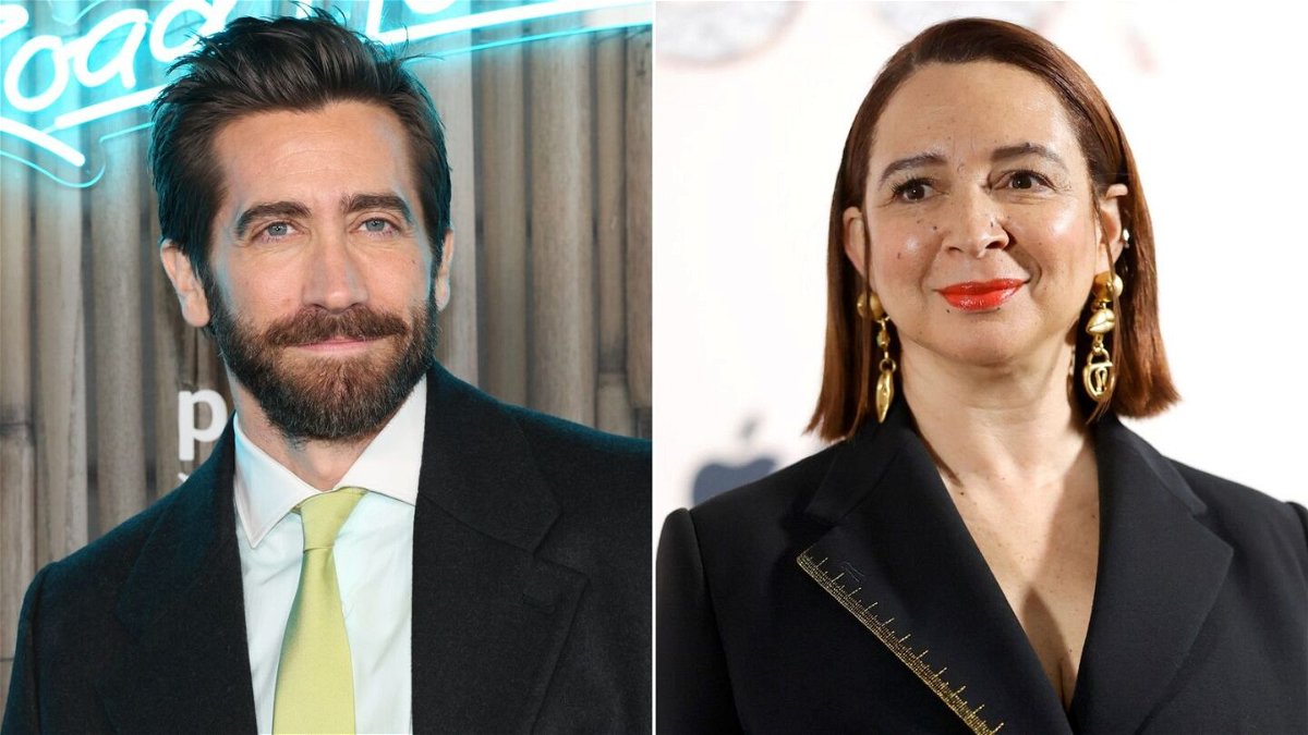 <i>Getty Images via CNN Newsource</i><br/>Jake Gyllenhaal and Maya Rudolph are set to host Saturday Night Live's last show on May 18.