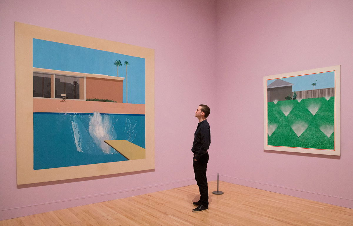 Hockney paintings 