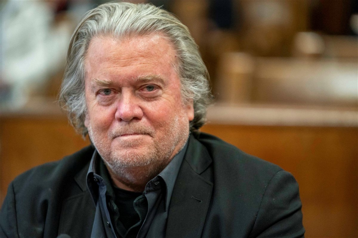 <i>Steve Hirsch/Pool/Reuters via CNN Newsource</i><br/>A federal appeals court on May 10 upheld the contempt-of-Congress conviction of Steve Bannon. Bannon is seen here in New York City