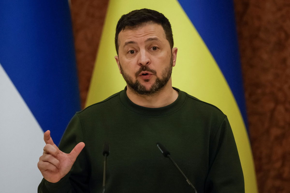 Ukraine's President Volodymyr Zelensky said the cross-border assault is part of 