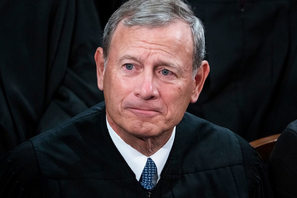 <i>Tom Williams/CQ Roll Call/Getty Images/File via CNN Newsource</i><br/>Supreme Court Chief Justice John Roberts