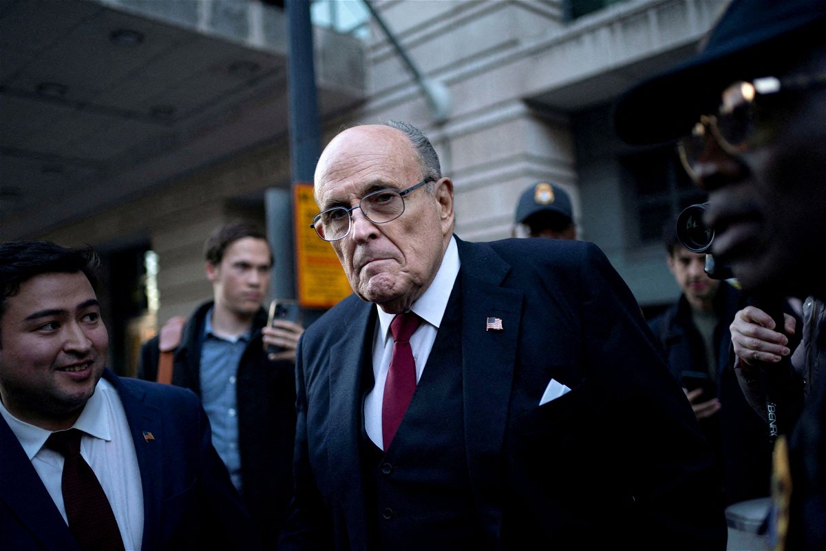 <i>Bonnie Cash/Reuters/File via CNN Newsource</i><br/>Former New York Mayor Rudy Giuliani is pictured here in Washington