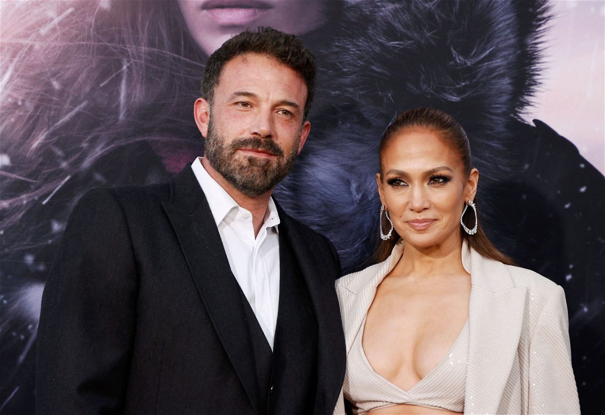 Jennifer Lopez and Ben Affleck arrive for the premiere of 