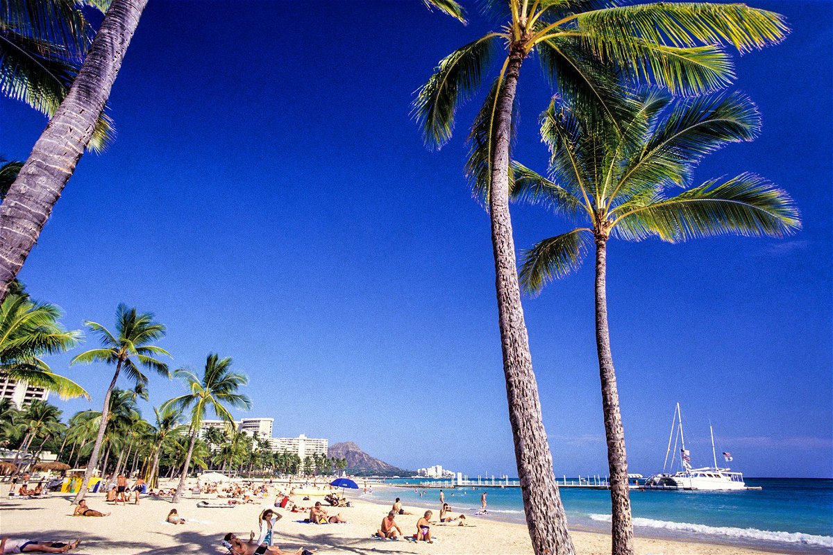 1. Duke Kahanamoku Beach, Oahu, Hawaii. This stretch of sand is located on the west end of Waikiki Beach, away from large crowds.