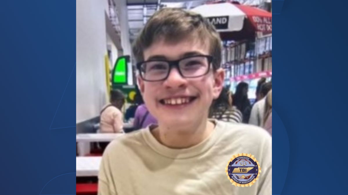 <i>TBI/WTVF via CNN Newsource</i><br/>The Tennessee Bureau of Investigation has issued an endangered child alert for 15-year-old Sebastian Wayne Drake Rogers.
