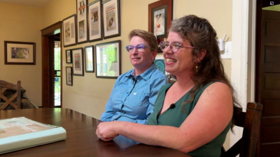 <i>KCNC via CNN Newsource</i><br/>Fran and Anna Simon captured international headlines in 2013 when they became the first gay couple to be granted a civil union in Colorado.