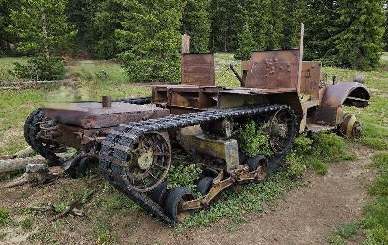 <i>KSTU via CNN Newsource</i><br/>vehicle that is part of an historic archaeological site inside the Dixie National Forest near Cedar City has been stolen