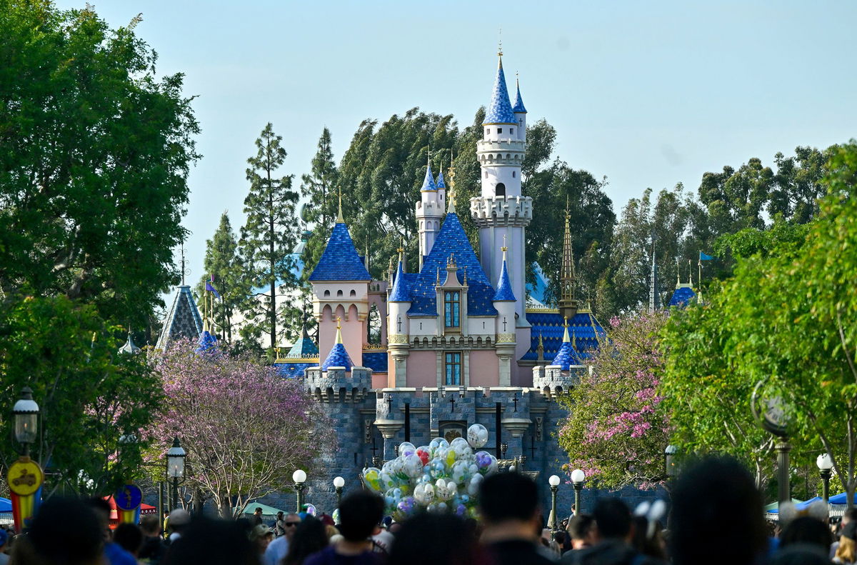 <i>Jeff Gritchen/MediaNews Group/Orange County Register/Getty Images/File via CNN Newsource</i><br/>Morales says one thing always catches his attention when he brings people to Disneyland: their laughter.