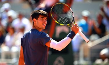 Carlos Alcaraz reached the first French Open final of his career.