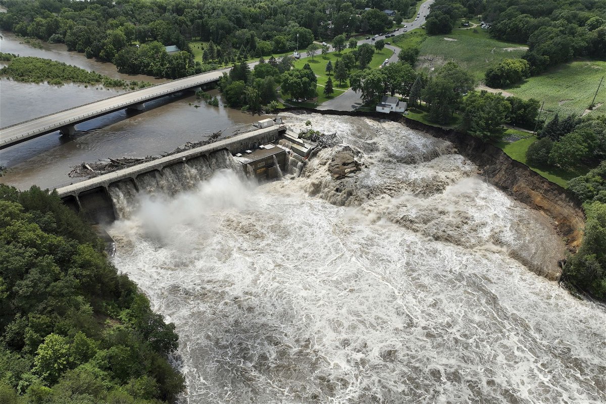 The Rapidan Dam in Minnesota is in “imminent failure condition,” according to local authorities on June 24.