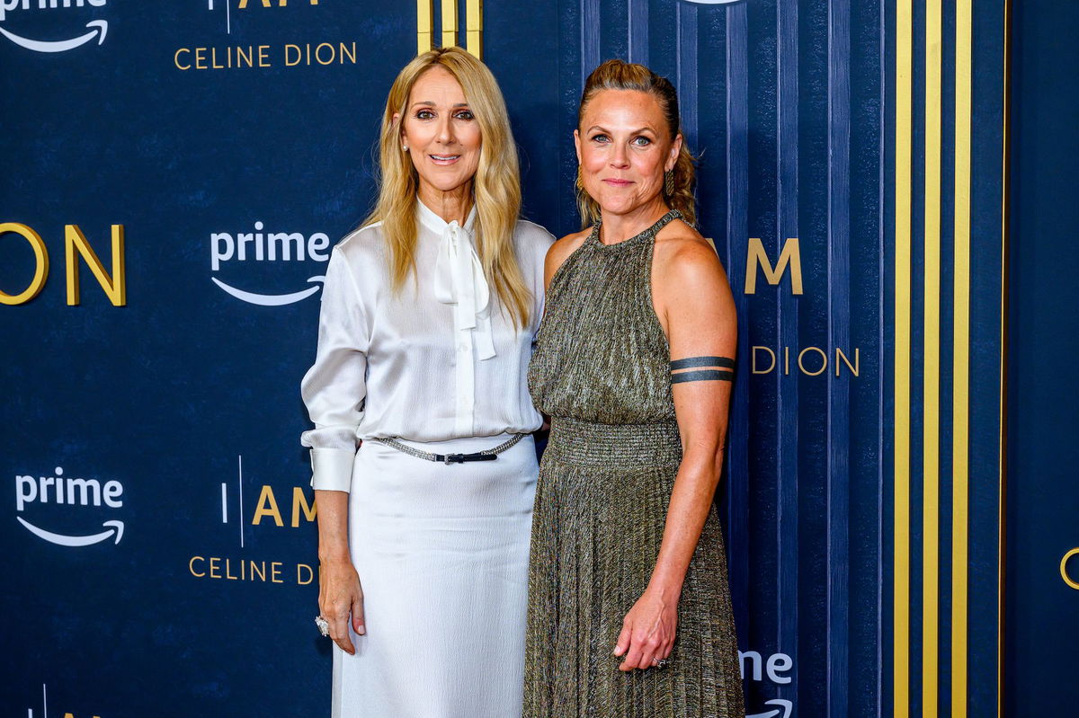 <i>Roy Rochlin/WireImage/Getty Images via CNN Newsource</i><br/>Céline Dion and Irene Taylor attend the 