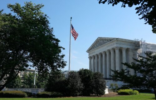 The US Supreme Court Building stands on June 14 in Washington