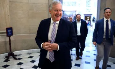 Former Trump White House chief of staff Mark Meadows.