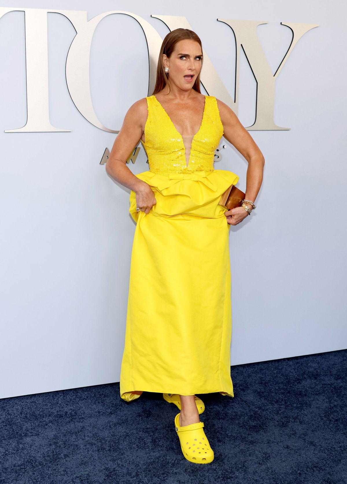 <i>Jason Merritt/Getty Images via CNN Newsource</i><br/>Alan Cumming attends the 67th Primetime Emmy Awards in a Vivienne Westwood suit and black Crocs.