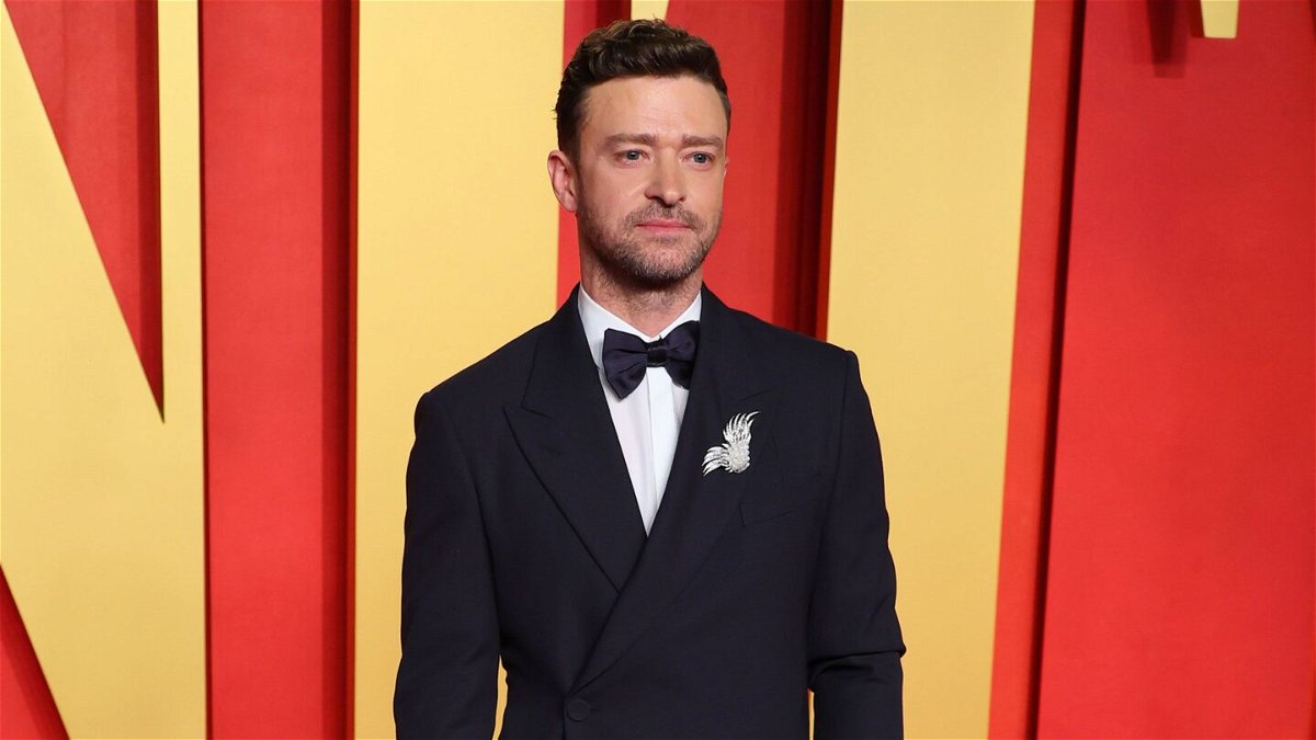 <i>Leon Bennett/GA/The Hollywood Reporter/Getty Images via CNN Newsource</i><br/>Justin Timberlake