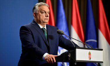 Hungarian Prime Minister Viktor Orban is seen here in Budapest in June 2024. Make Europe Great Again” is Hungary’s official motto for its upcoming turn at the rotating presidency of the Council of the European Union.