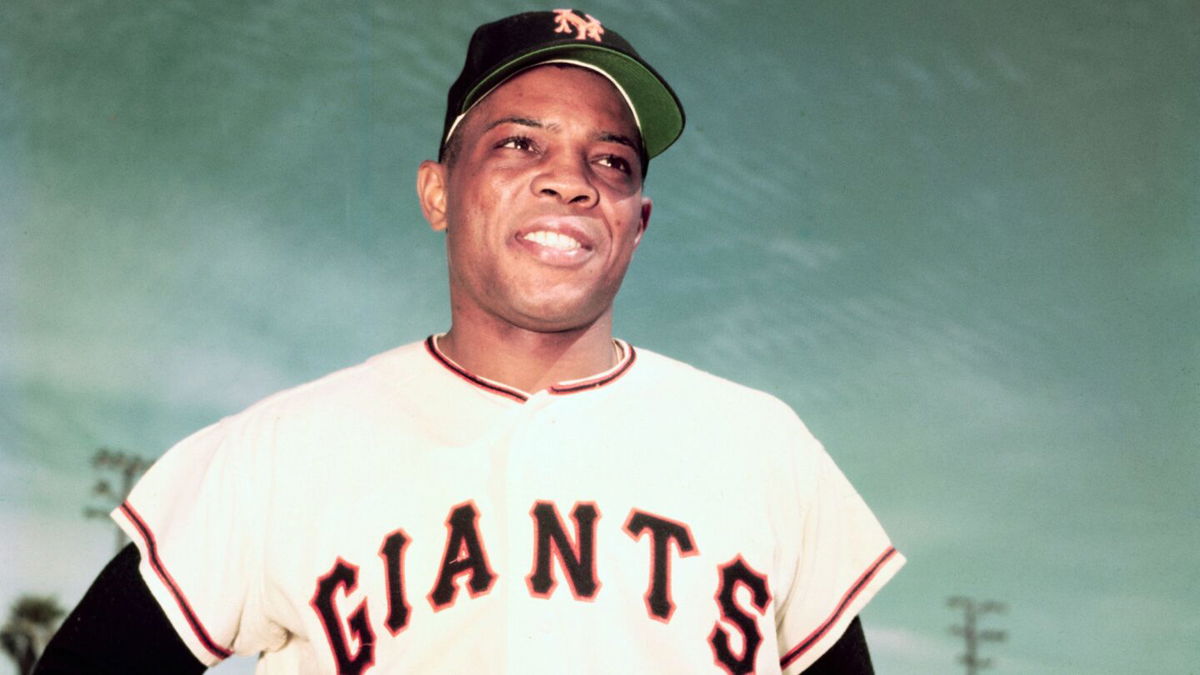 <i>John Lent/AP via CNN Newsource</i><br/>New York Giants' Willie Mays