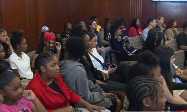 Nearly 40 teenagers gathered at the Jackson County Courthouse to share their personal experiences with gun violence
