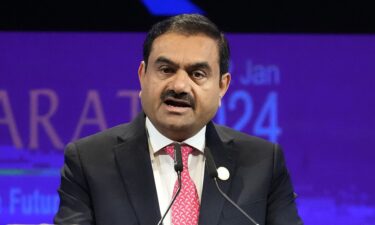 Gautam Adani addresses the Vibrant Gujarat Global Summit