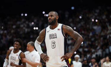 LeBron James is the first male basketball player to receive this distinction -  as Team USA’s male flag bearer for the Opening Ceremony of the Paris Olympic Games.