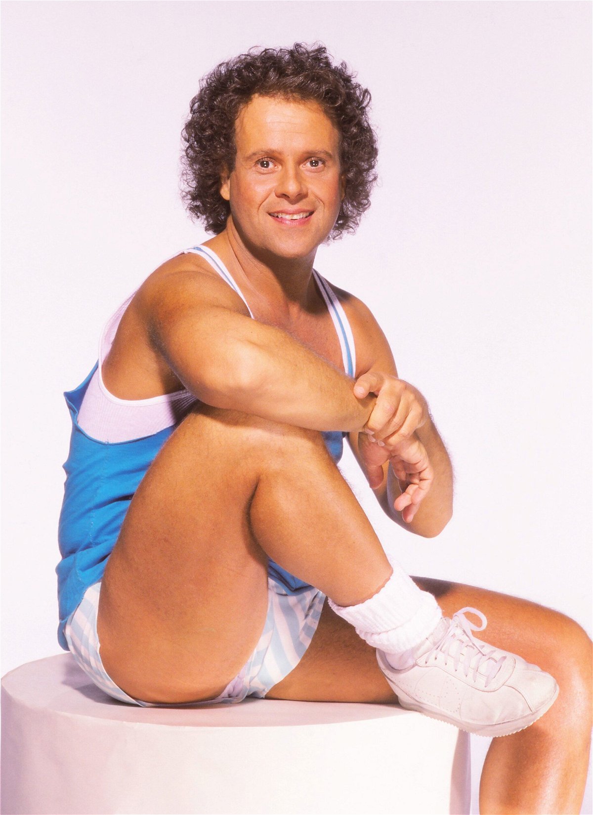 Richard Simmons seen here in 1992 in Los Angeles, California, has passed away aged 76
