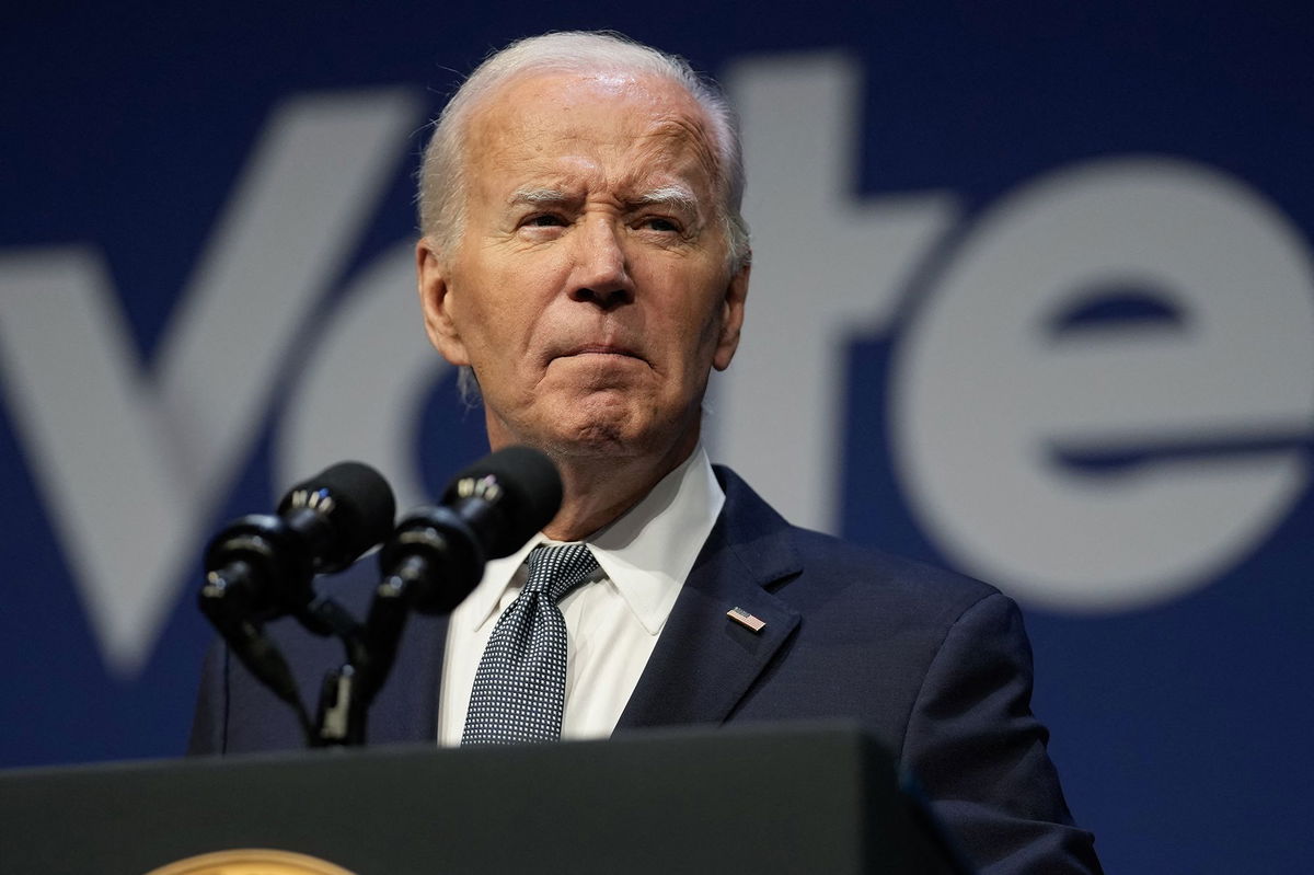 <i>Kent Nishimura/AFP/Getty Images via CNN Newsource</i><br/>President Joe Biden