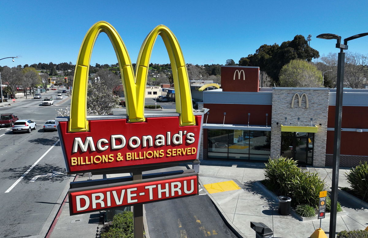 <i>Justin Sullivan/Getty Images/File via CNN Newsource</i><br/>McDonald’s