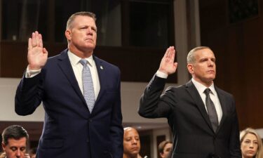 Acting Director of the US Secret Service Ronald Rowe and and Deputy Director of the FBI Paul Abbate appear before a Senate Judiciary Committee hearing on the attempted assassination of former President Donald Trump