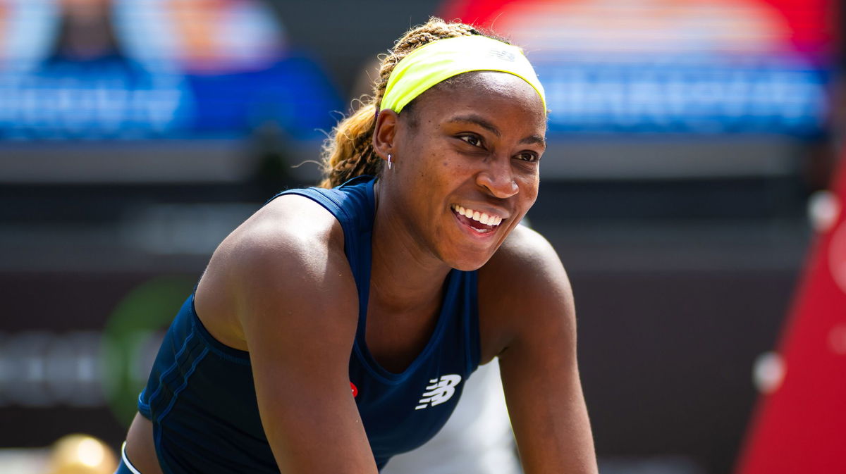 <i>Clive Brunskill/Getty Images via CNN Newsource</i><br/>Coco Gauff named USA's women's flag bearer for Olympics.