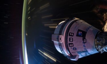 Boeing’s Starliner spacecraft that launched NASA’s Crew Flight Test astronauts Butch Wilmore and Suni Williams to the International Space Station is pictured docked to the Harmony module’s forward port.