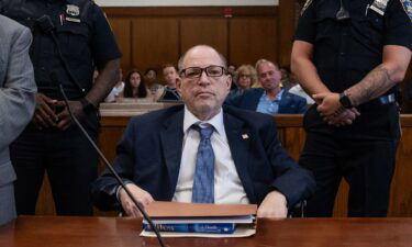 Former film producer Harvey Weinstein appears at Manhattan Criminal Court in New York