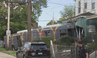 A driver in a vehicle chase with police caused a Pittsburgh Regional Transit bus to crash into a house.