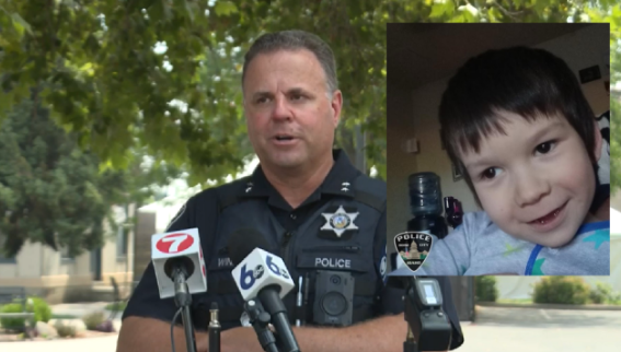 <i>KIVI via CNN Newsource</i><br/>Boise Police Chief Ron Winegar emphasized the dangers of canals at a press conference following the discovery of the body of 5-year-old Matthew Glynn.