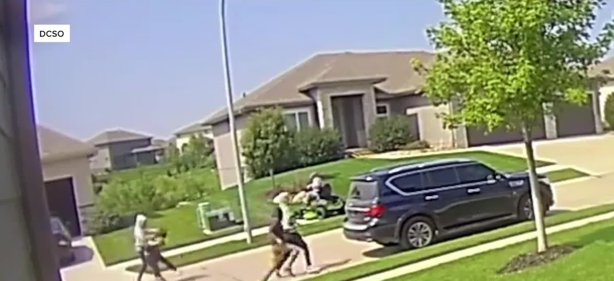 <i>Douglas County Sheriff’s Office/KMTV via CNN Newsource</i><br/>A woman was attacked and robbed by three suspects in broad daylight in a neighborhood near 190th and Maple