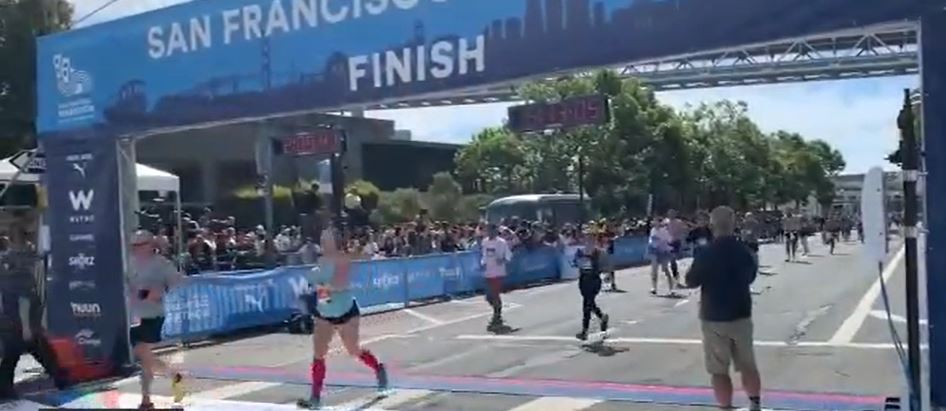 <i>KGO via CNN Newsource</i><br/>Runners are infuriated after the San Francisco Marathon miscalculated the course length.