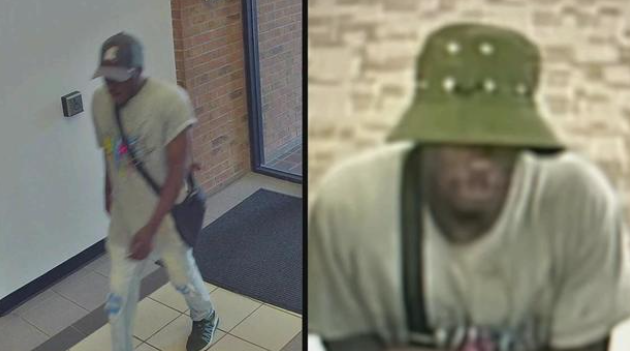 <i>FBI/WBBM via CNN Newsource</i><br/>Police are searching for a man who robbed two banks within the same hour on August 23.